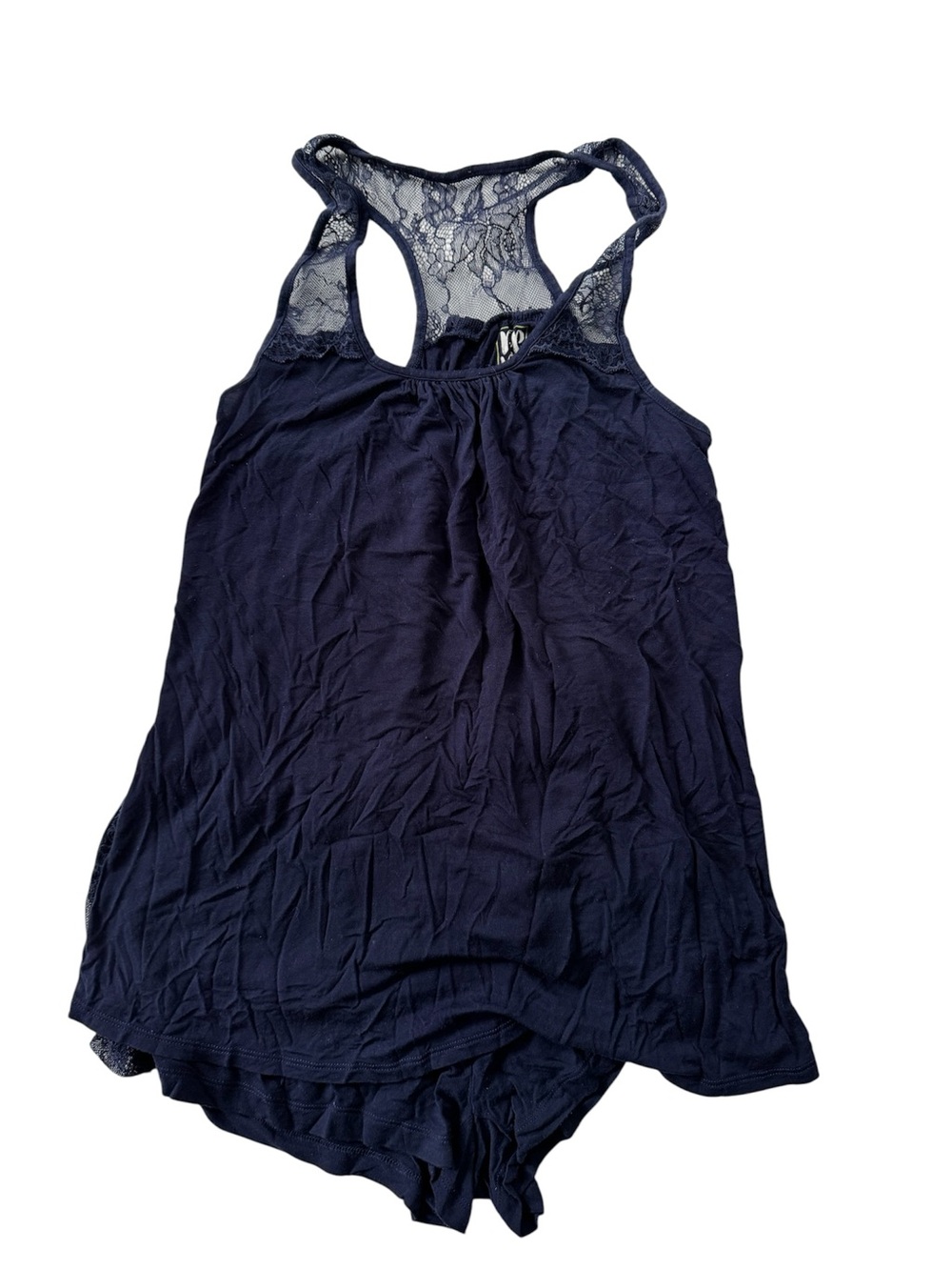 Pip & Vine by Rosie Pope Navy Lace Tank & Shorts